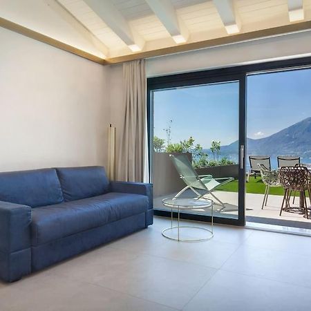 Villa Divina-Apt Armonia-Con Piscina E Vista Lago 布伦佐内堡 外观 照片